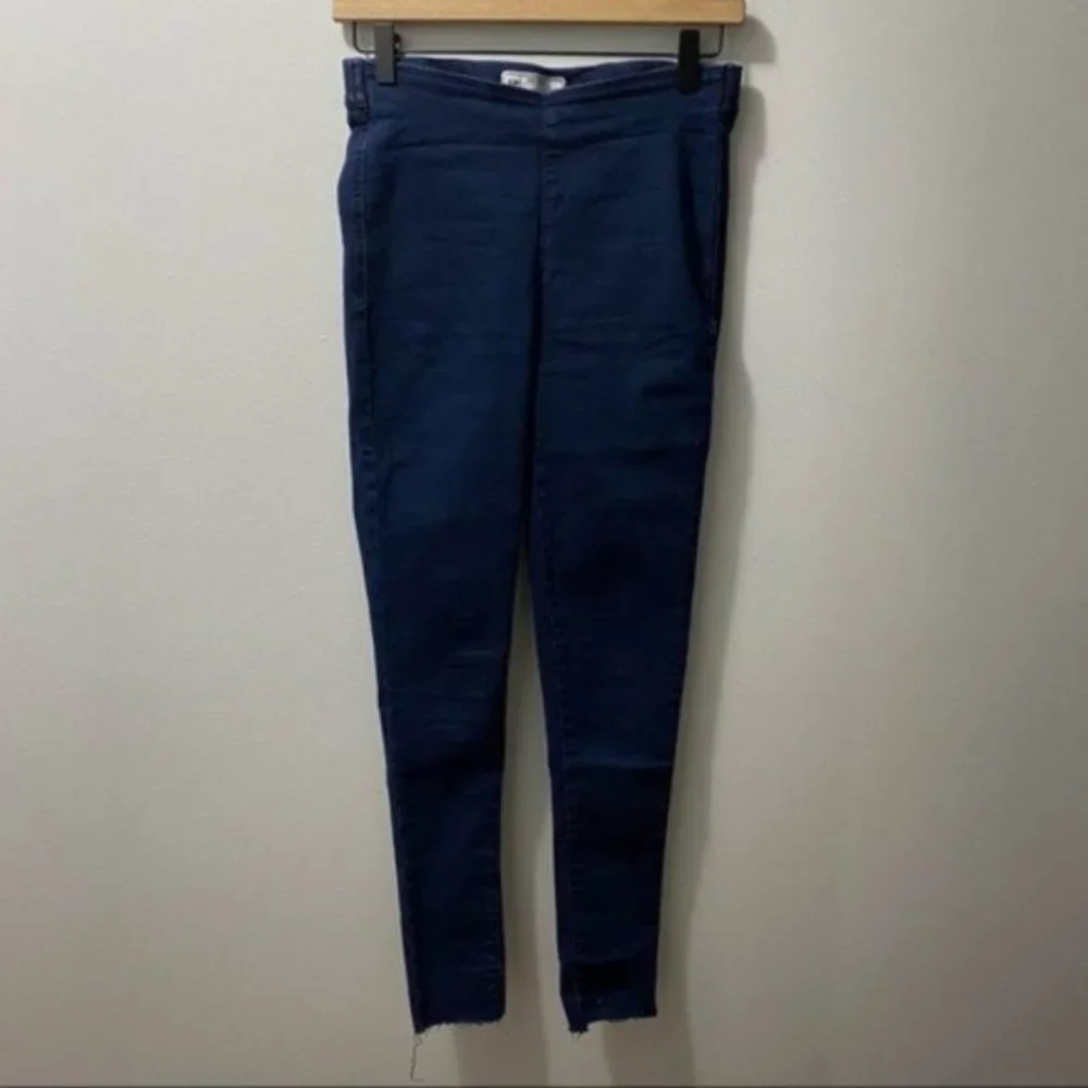 Free People Easy Goes It Denim Jean Leggings